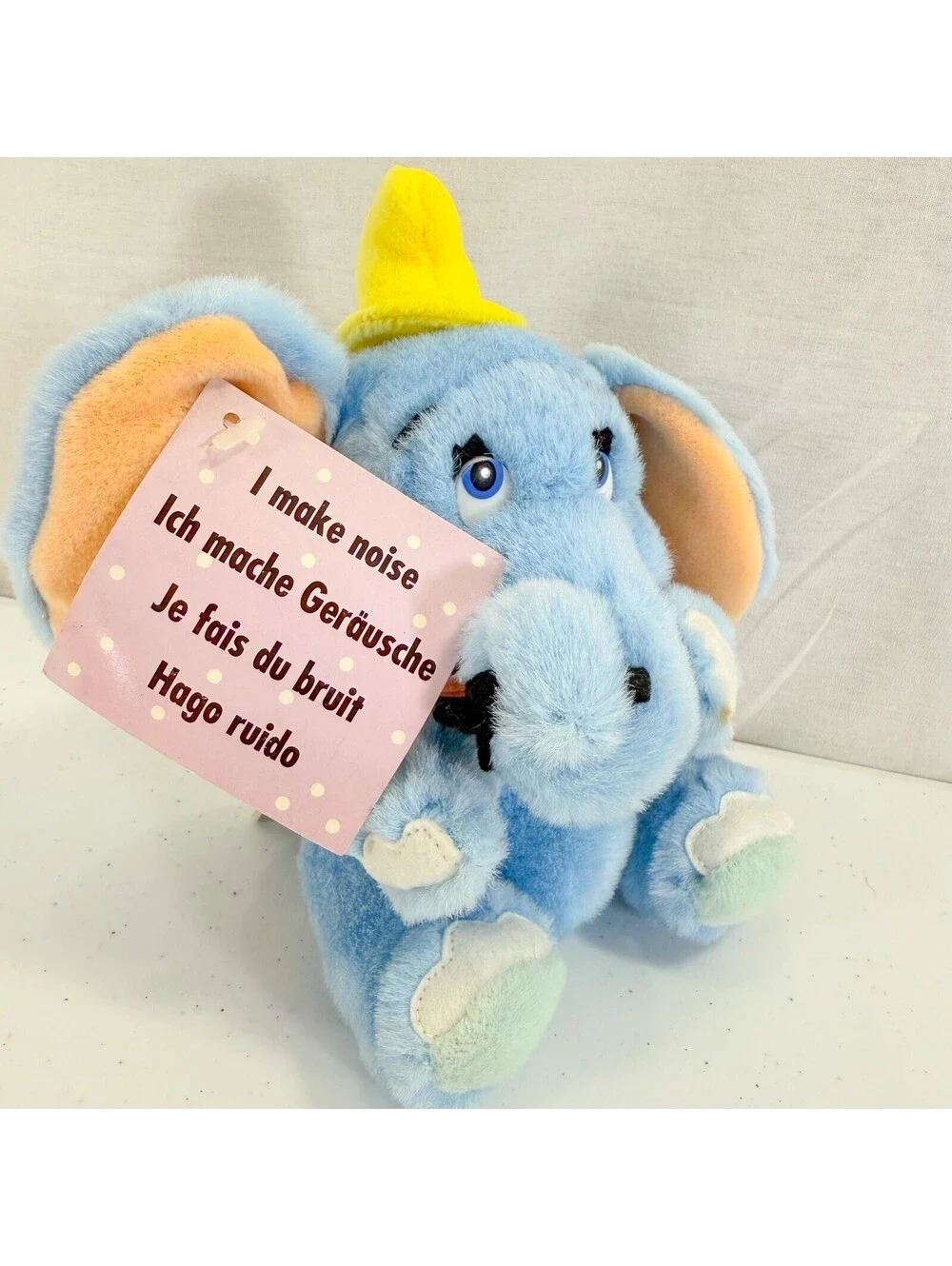 Vintage Disney Parks Dumbo w/ Squeak 5